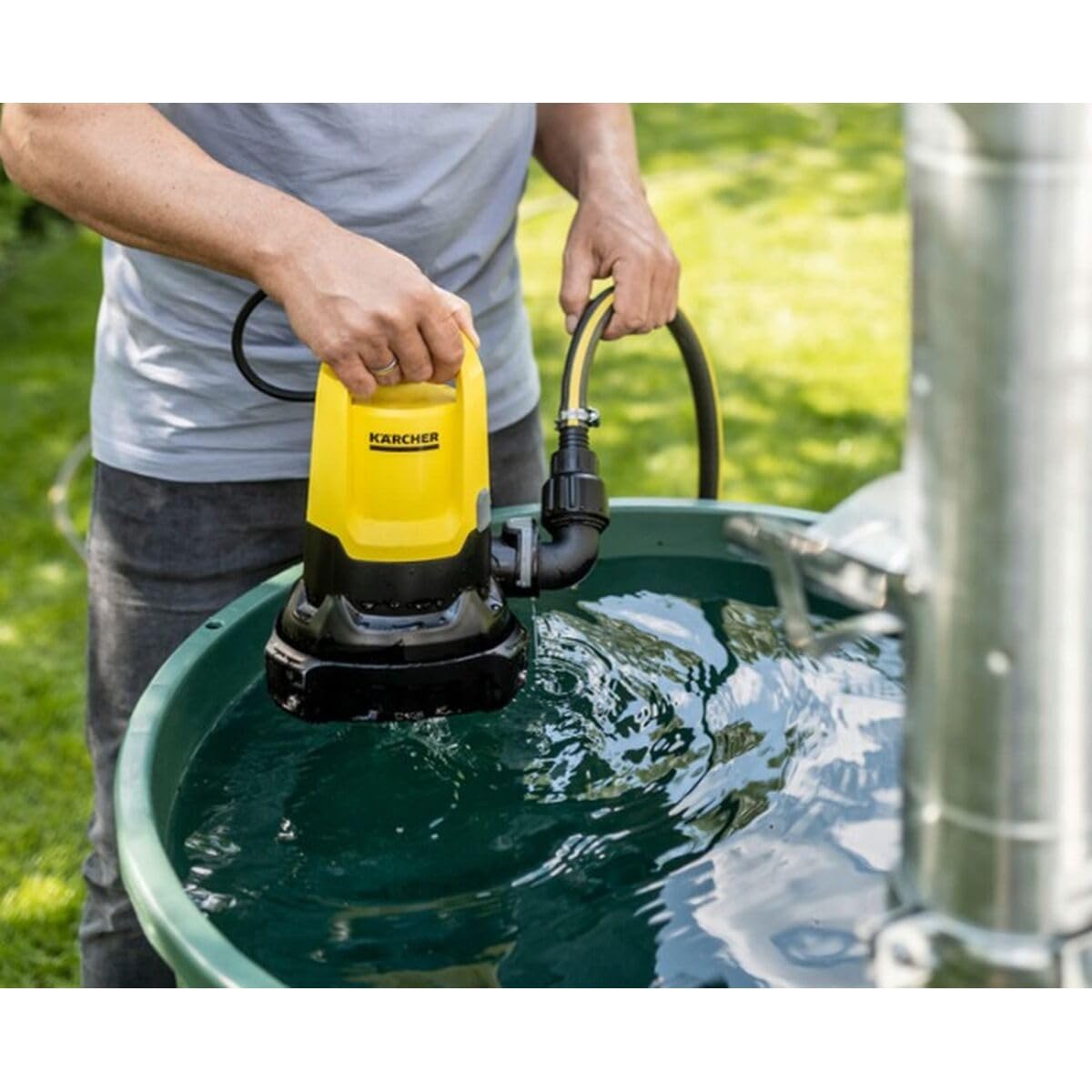 Kärcher SP 9.500 Pompe d'Évacuation pour Eaux Chargées 9500 l/h 7 m 20 mm