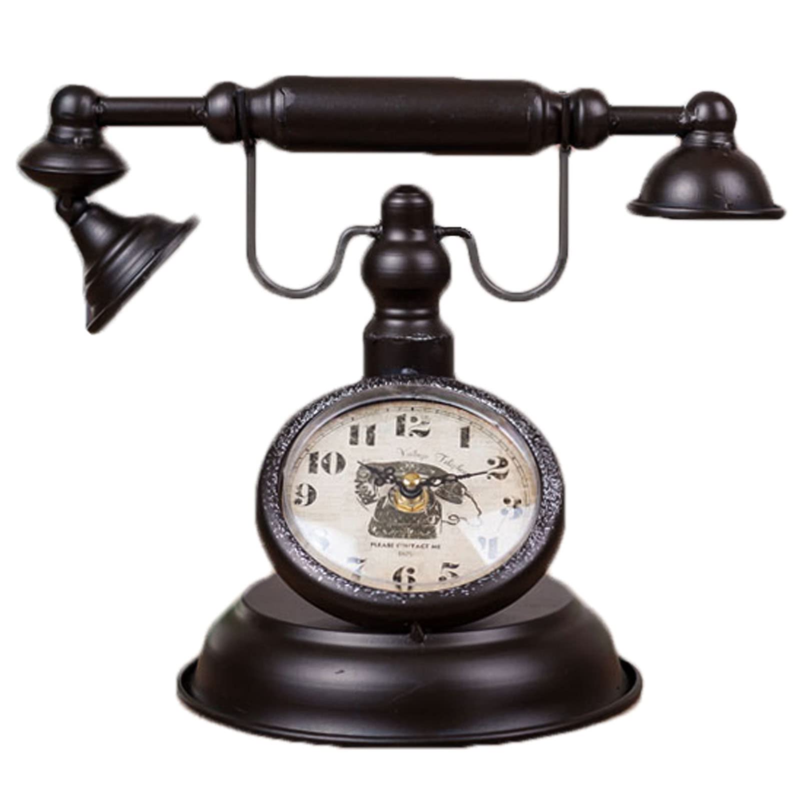 Horloge de téléphone antique pour sublimer votre décoration de salon rétro