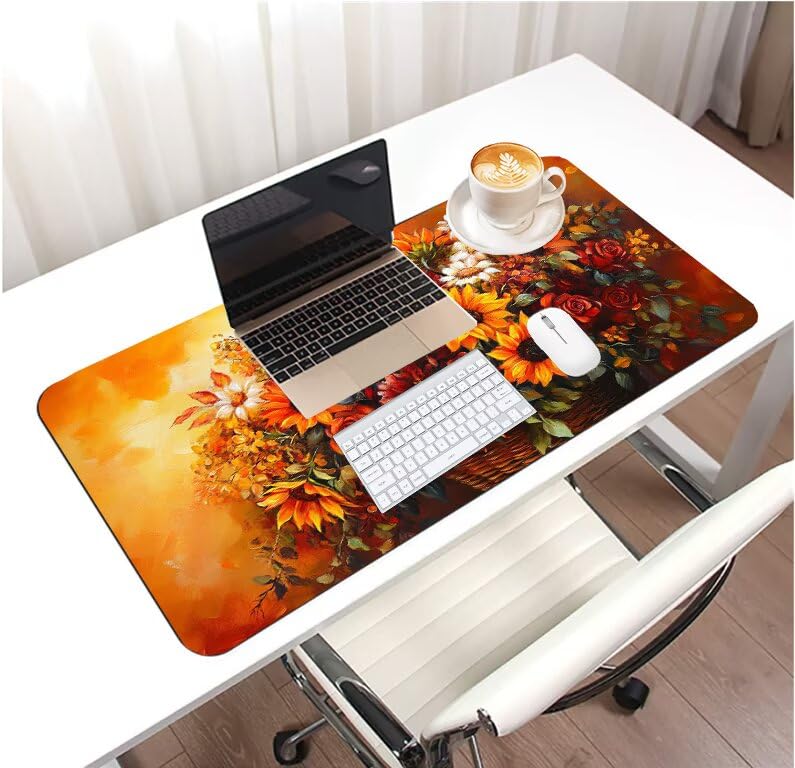 Mouse pad gamer étanche tapis de souris grand format lavable pour PC