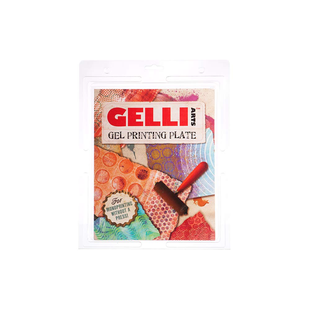 Gelli Arts Printing Plates, Gel Art Printing Plates, Gel Plate Assortment, Renewable Rectangular Printing Surface 3x5 Inch