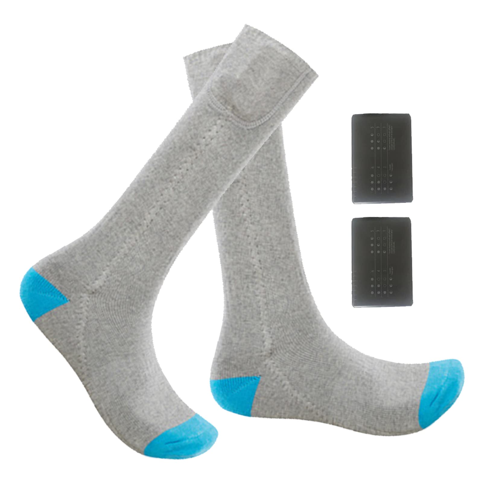Calcetines térmicos recargables, calcetines térmicos para mujer de invierno,Calcetines térmicos de invierno recargables con calefacción inteligente - Calentamiento inteligente 3 Soydan