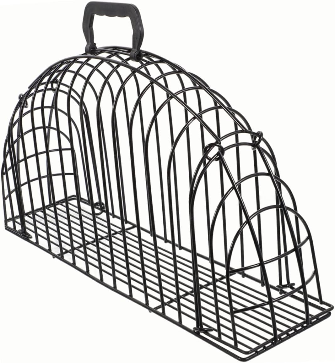 BESTonZON Cat Bath Cage Scratch-Resistant Pet Bathing Cage for Cats and Dogs Space-Saving Design Airflow Portable and Easy to Store for Grooming and Bathing