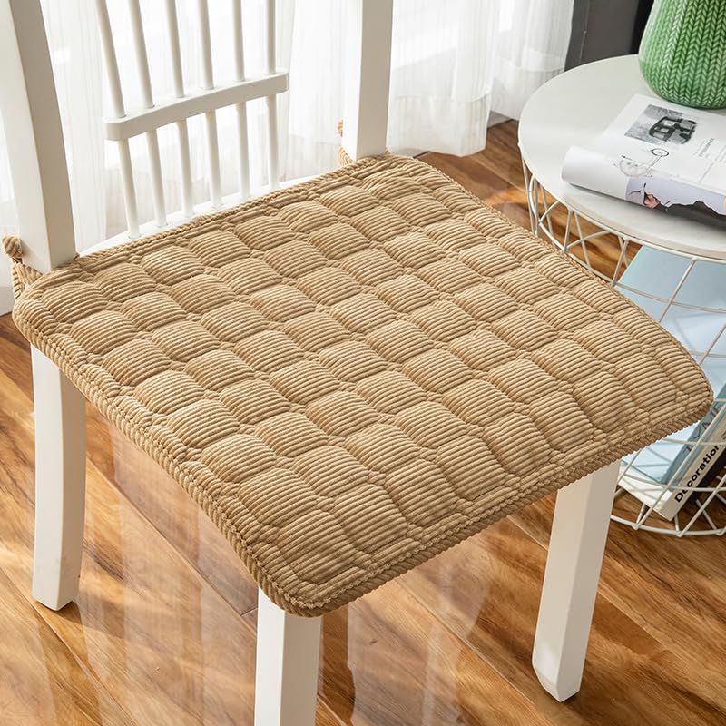 Coussin d'étudiant épaissi 45x45 pour chaise de bureau et tabouret universel quatre saisons