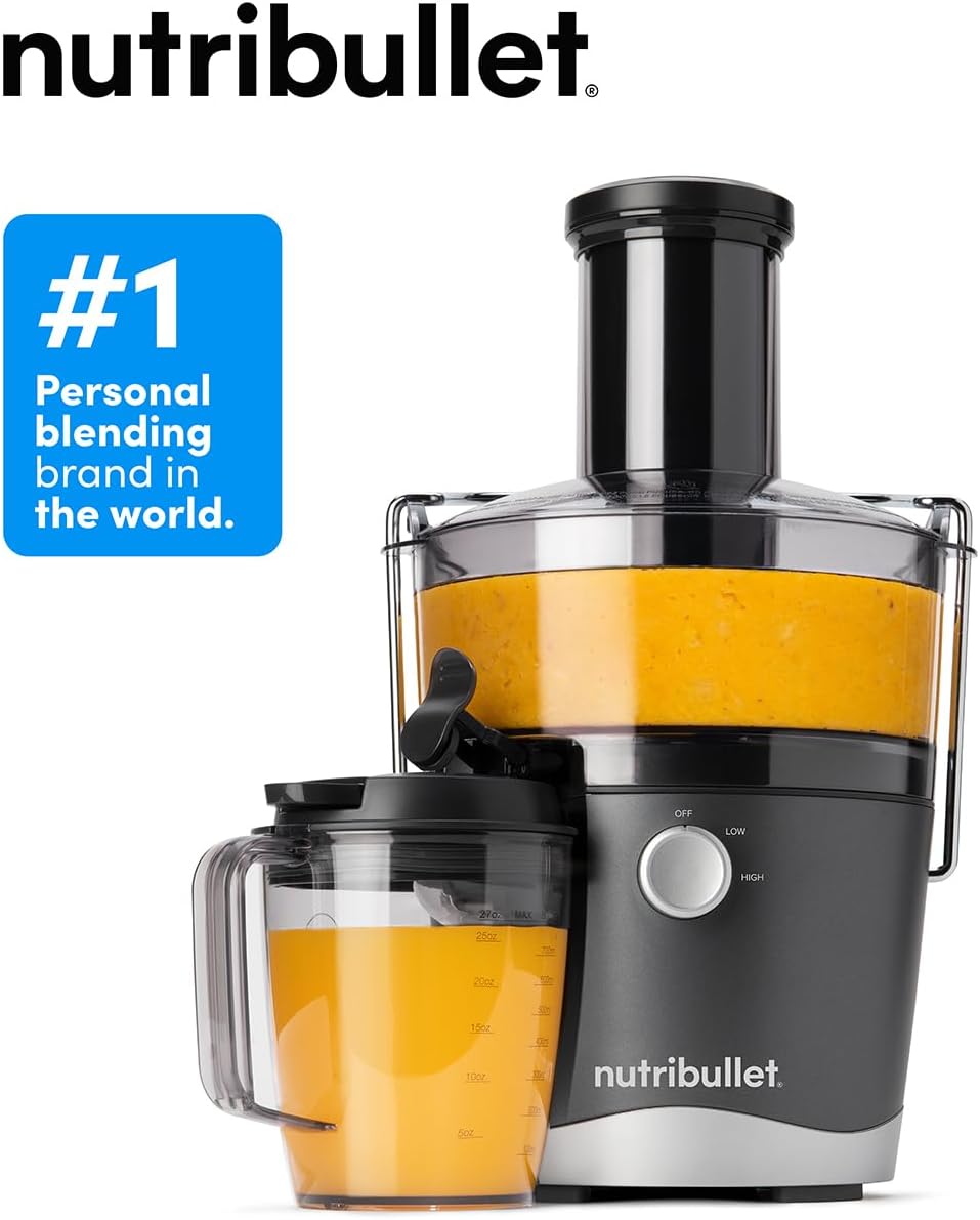 NutriBullet nutribullet 800W Centrifugal Juicer - 8 Piece Set - 1.5L Pulp Basin & 800ml J… thumbnail 9