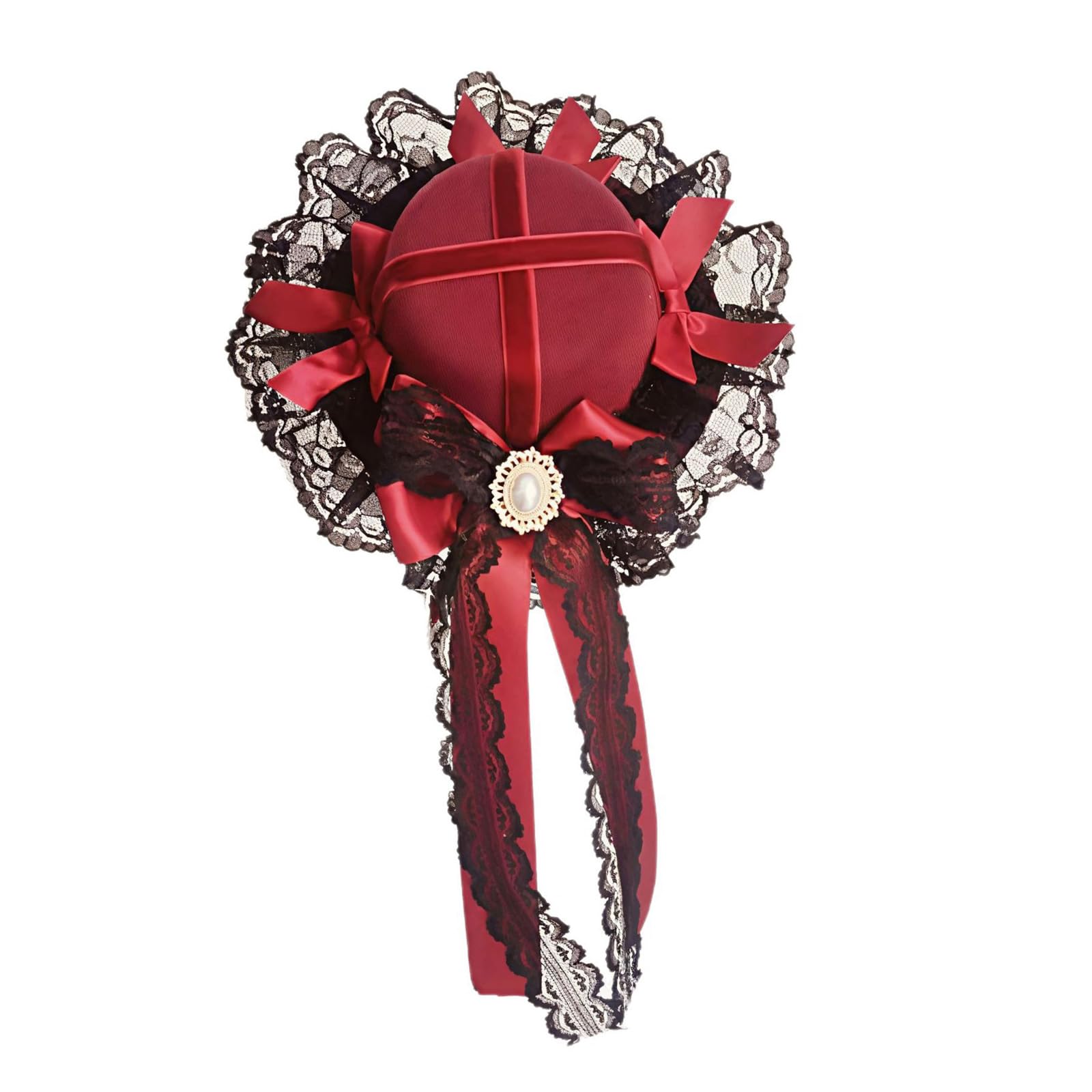 MICFENY Delicate Rose Embellished Headbands Lightweight Polyester For Parties Special Occasions