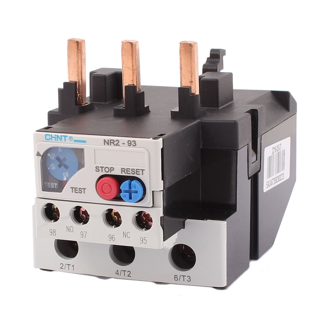 Aexit NR2-93 80-93A 3 polo 1 NO 1 NC Protector del motor eléctrico Relé de sobrecarga térmica autorizado (531cf928650999bf9c1b0b4f71dd23a4)