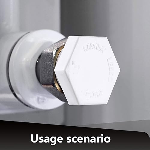 Miniatura 5 de fasebeek Tapón de drenaje para calentador de agua de automóvil, material de PVC, hexagonal de 12 pulgada, tubo NPT transparente, accesorios de