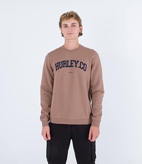 Hurley Men's Applique Crew Sweatshirt