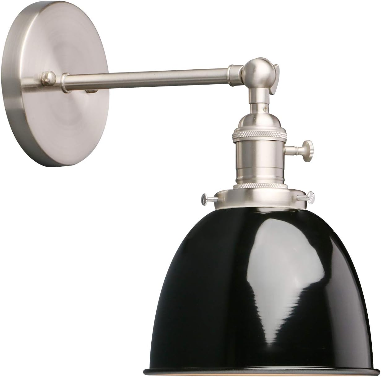 Phansthy Industrial Wall Light with On Off Switch, Retro Wall Lamp with