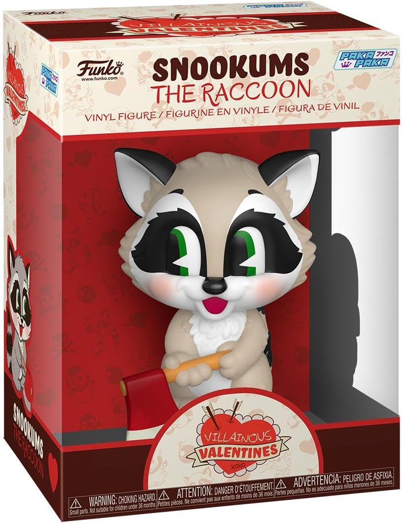 Funko Pop! Vinyl Figure: Villainous Valentines - Snookie The Raccoon