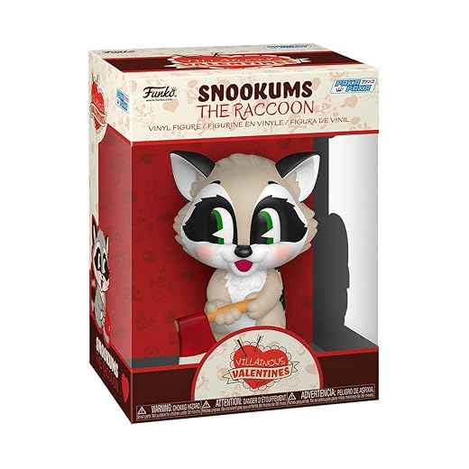 Funko Pop! Vinyl Figure: Villainous Valentines - Snookie The Raccoon