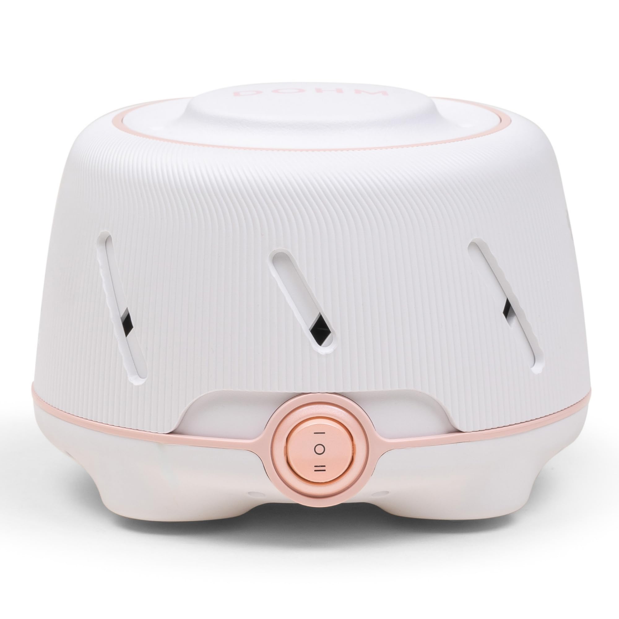 Yogasleep Dohm (White,Pink) The Original White Noise Machine, Relaxing Natural Sound From a Real Fan, Noise Cancelling For Office Privacy, Sleep Aid For Adults & Baby, Travel Size Pink Noise Machine