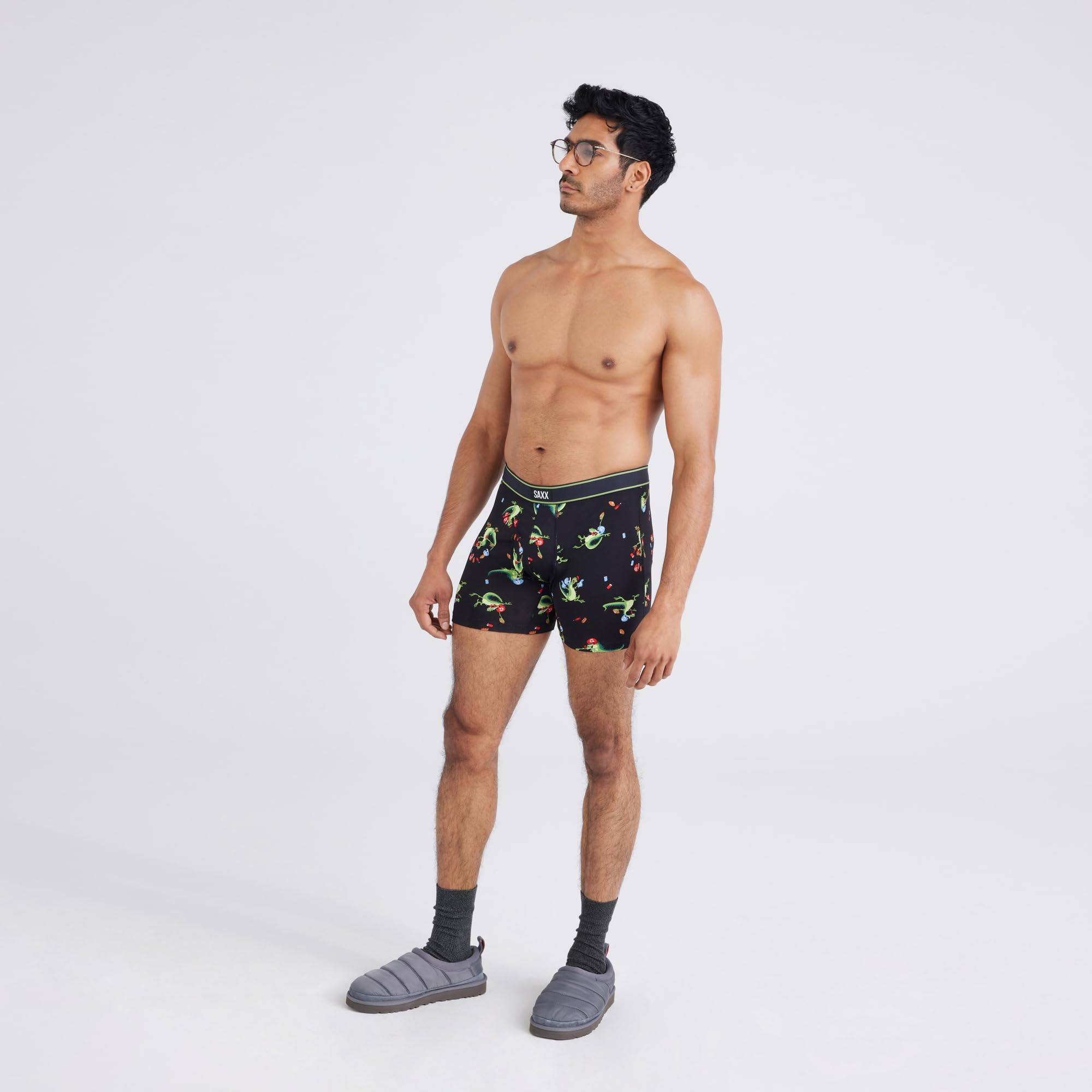 Saxx Men's Underwear Unterwäsche Herren-Boxershorts - Daytripper Herren-Unterhose - Boxershorts mit integrierter Pouch TM Unterstützung - Herrenunterwäsche