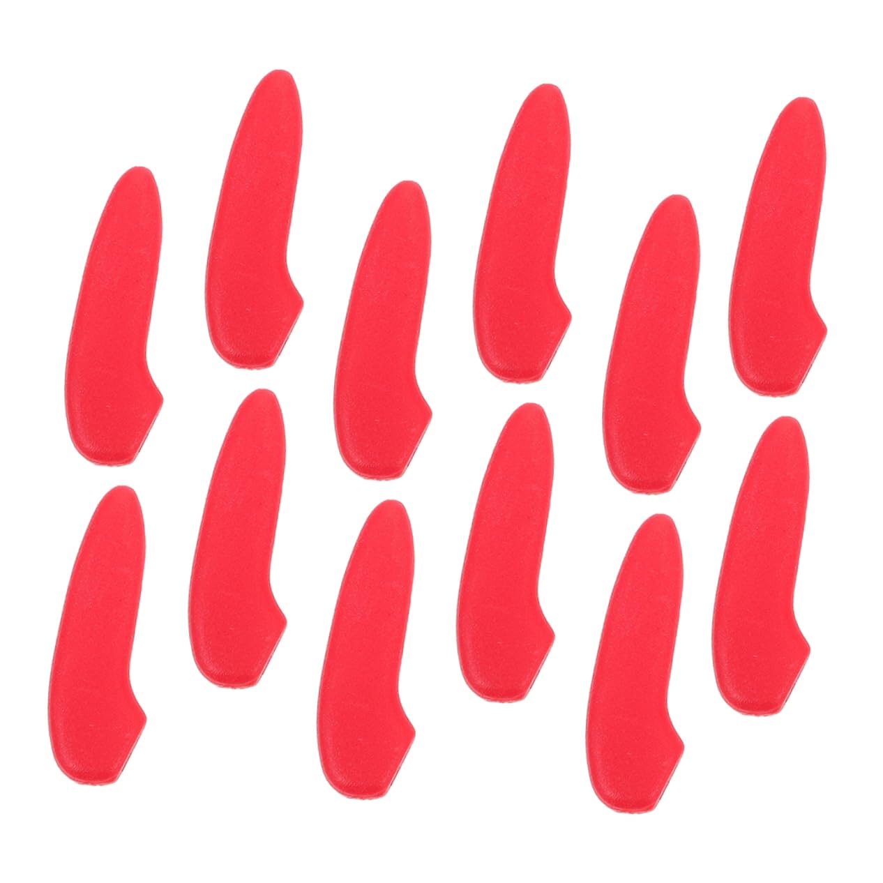 Alipis 30Pcs Red Cutter Tip Guards Plastic Knife Sleeves for Kitchen Supplies Protective Covers for Knives Tips Easy to Store and Transport for Fruit Cutters