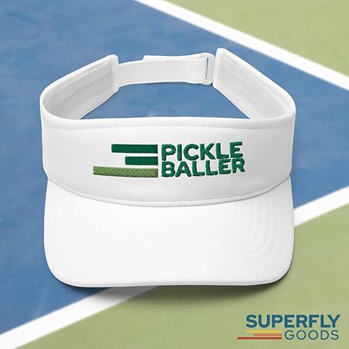 Miniatura 6 de Super Fly Goods Visera retro de pickleball Ideal para regalos de pickleball y pickleball Tamaño ajustable Visera para hombres y mujeres