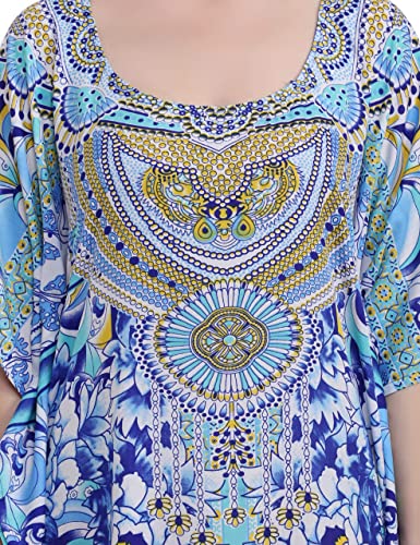Image of Miss Lavish London Women's Kaftan- Kaftan Dress for Casual, Party, Evening, Vacation and Everyday Wear