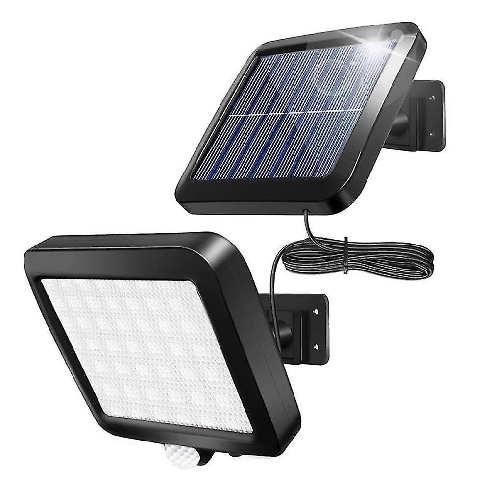 Joyhappst Image Color Solar Power Wall Light Outdoor Motion Sensor Light 56 Led Security Night Light For Garden Garage Dr