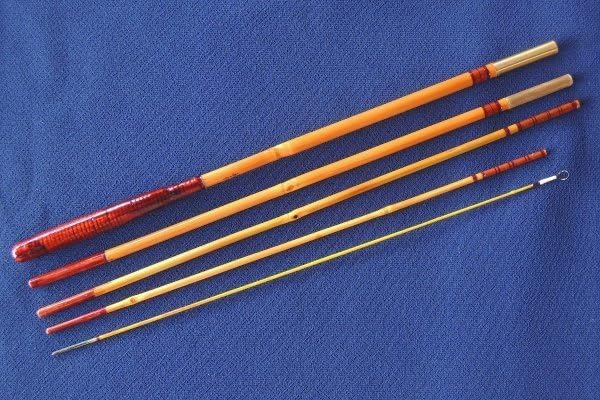 和竿、竹竿　郡上竿 渡辺安作 郡上竿 鮎友竿 アユ竿 和竿 竹竿 4本継 7.1m - メルカリ