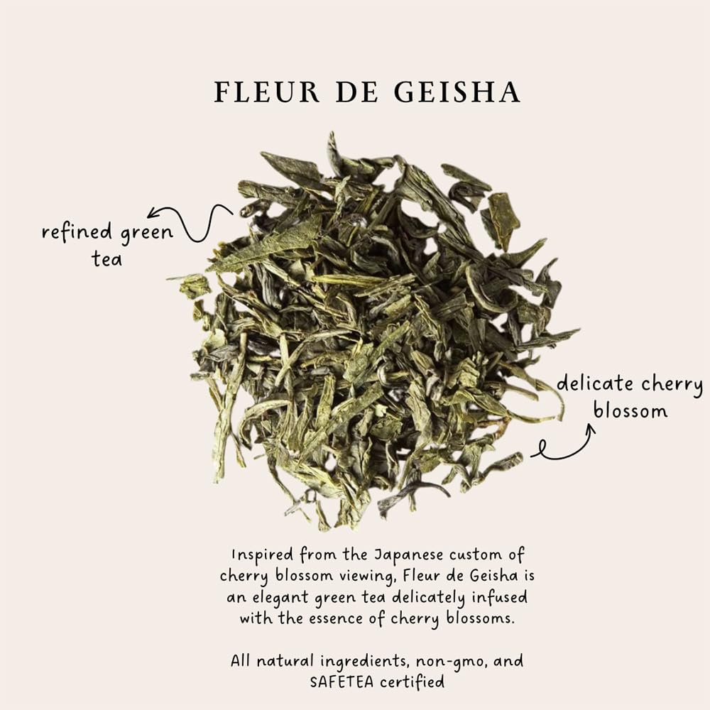 Palais des Thés Té verde FLEUR DE GEISHA 20 bolsitas de muselina