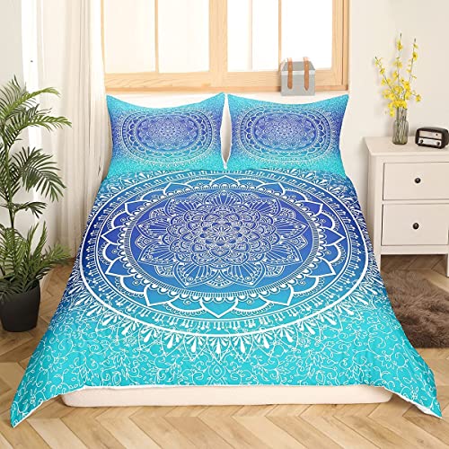 Housse de couette mandala double invitation à la sérénité et au rêve