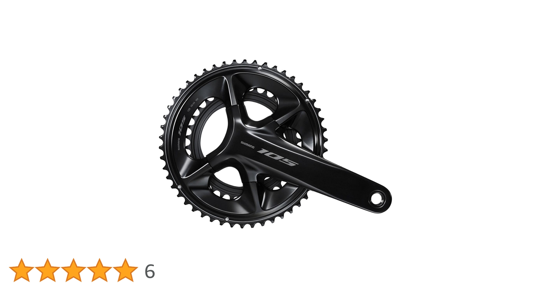 シマノ105 FC-R7100 50-34T 170mm Shimano 105 FC-R7100 50-34T 2x12 Speed Crank Set 172.5mm