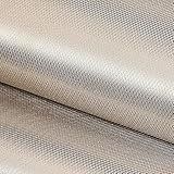 ★ Stoppez le vol de carte -- Ce tissu de blindage en nickel et cuivre peut être utilisé dans vos poches, sacs à main et chapeaux. Il peut servir pour emballer vos cartes de crédit ou pour faire une pochette pour votre téléphone portable, clé intelligente, ou tout ce qui reçoit ou transmet ces types de signaux.