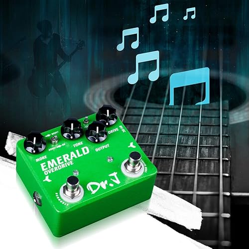 Miniatura 89 de JOYO Pedal de efecto de masa de distorsión desde sonidos británicos clásicos británicos hasta tonos modernos de alta ganancia para guitarra