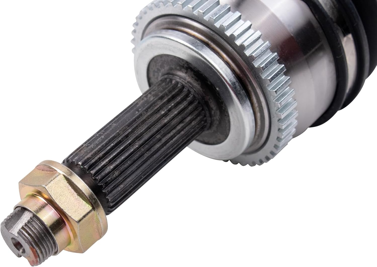 TRQ Front Left CV Axle Shaft Assembly Drivers Side Compatible with 2011-2018 Kia Forte 2014-2016 Forte Koup 2014-2018 Forte5 2014-2019 Soul