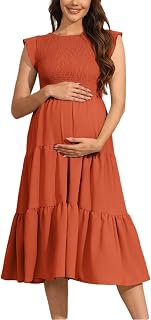 Vestidos para embarazadas, festivo, vestido de maternidad, vestido midi de verano…