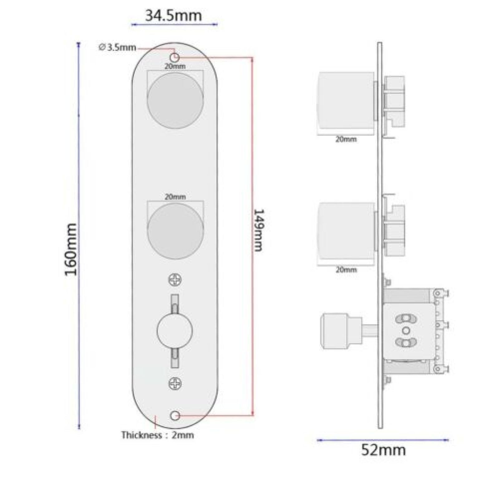 Zinc Alloy Wired Control Plate Accessories with Knobs and Switch for Electric Guitar Repairing
