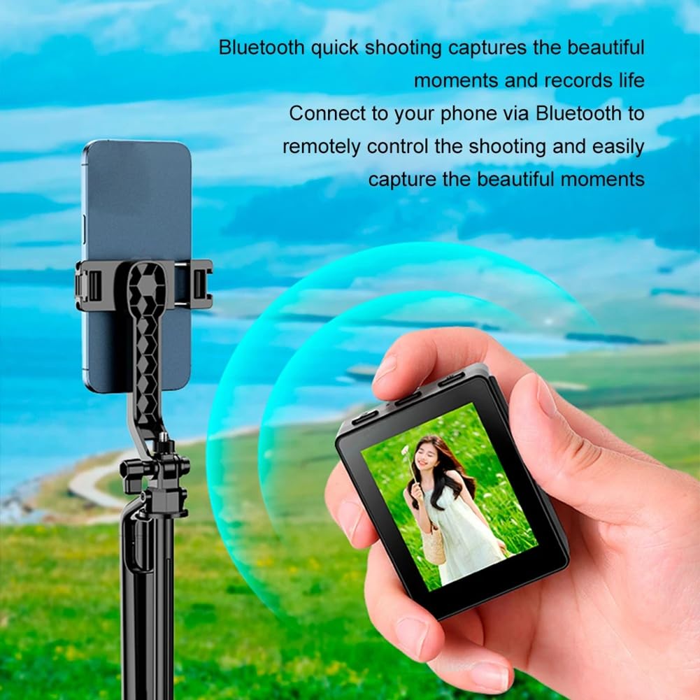 Screen Mobile Mini Selfie Vlog Monitora la Fotocamera Posteriore dello Smartphone con Proiezione Versione Fotografia Remota