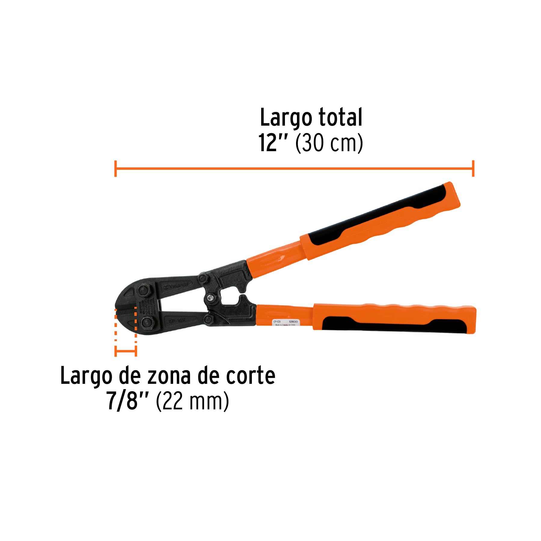 TRUPER CP-12X Profesjonalne przecinaki do śrub 30 cm