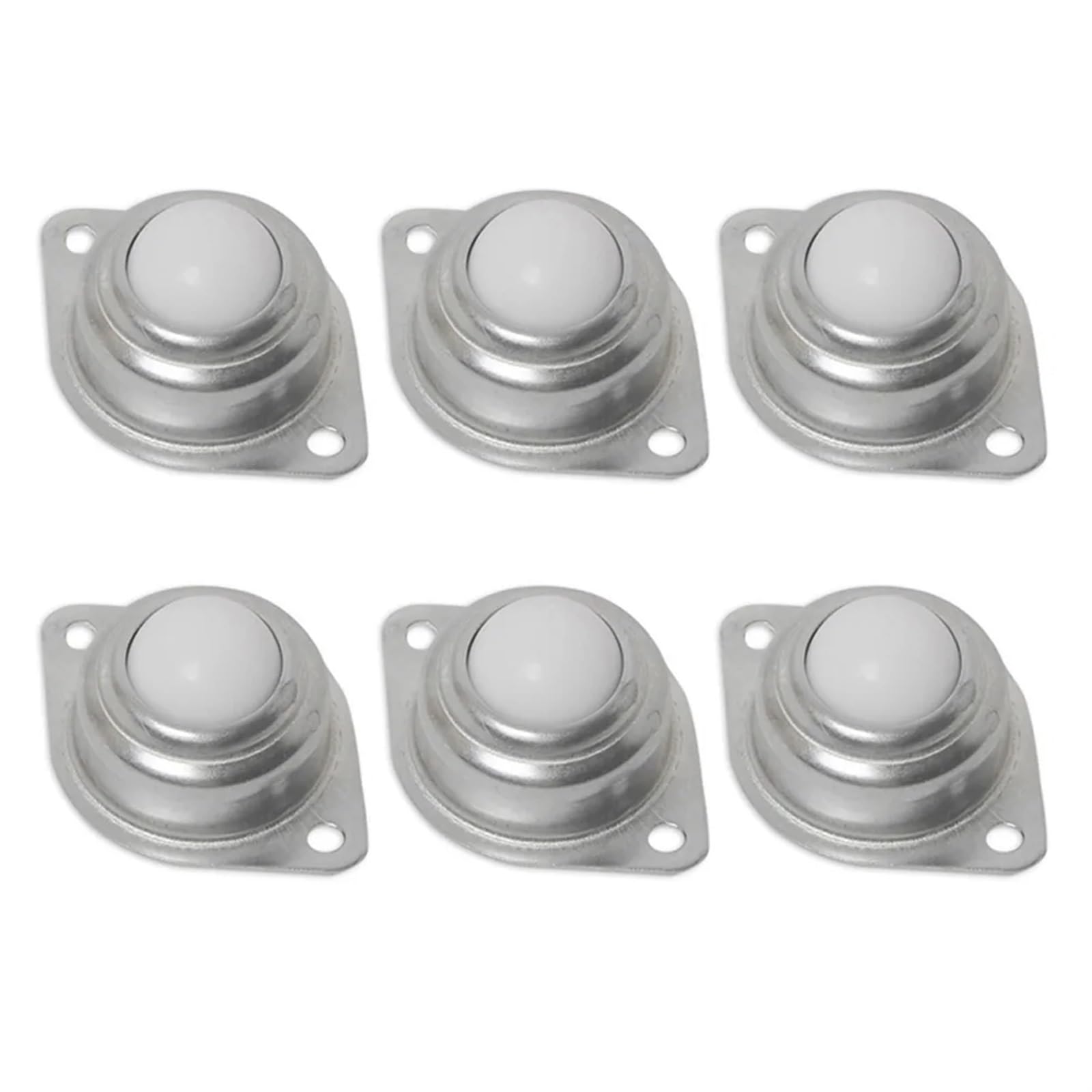 Rueda giratoria con rodamiento de transferencia de bolas, rueda redonda y duradera for sistema de procesamiento GHS99(6 PCS,0.5inch)
