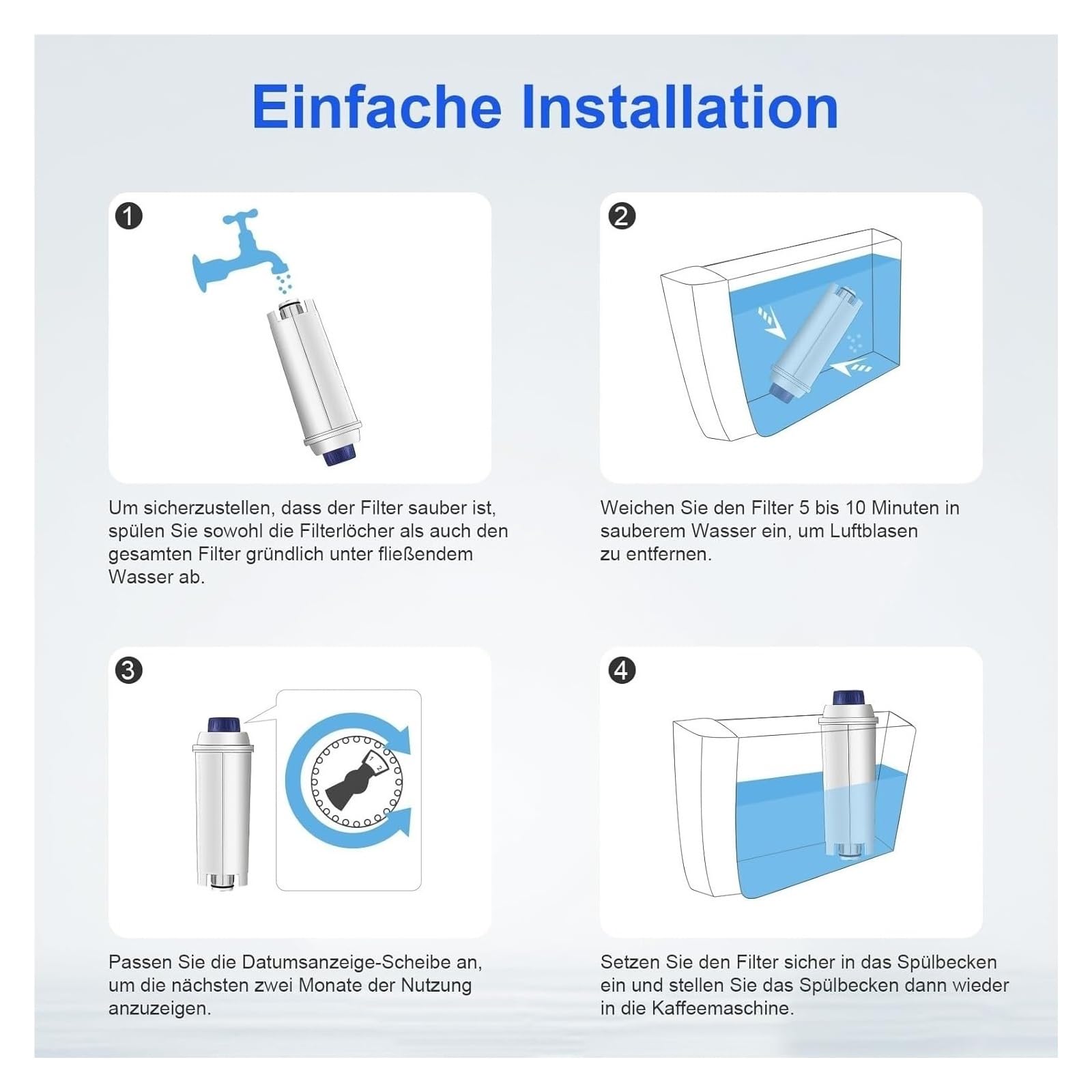 Filtro Acqua for Macchine Da Caffè