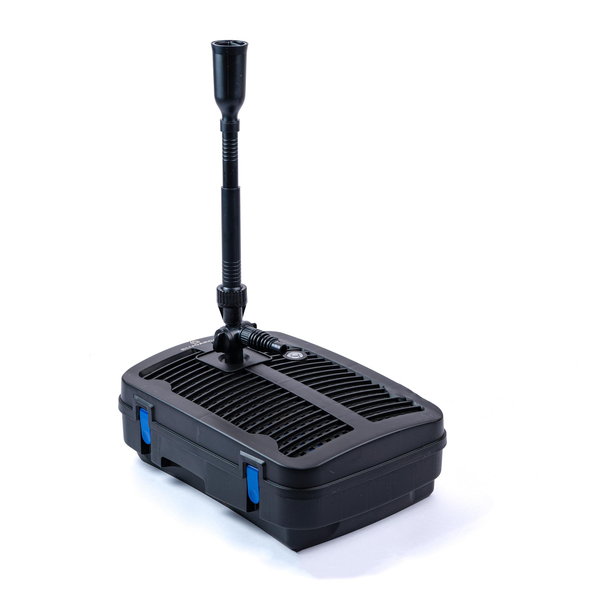 BluFilter 1011-3-in-1 Teichpumpe mit Filter - Teichfilteranlage & UV-C Filter - 11W UVC Klärer Lampe - Für Fischteich & Kleine Teiche - Filterpumpe Komplettset - 1.000 L/h