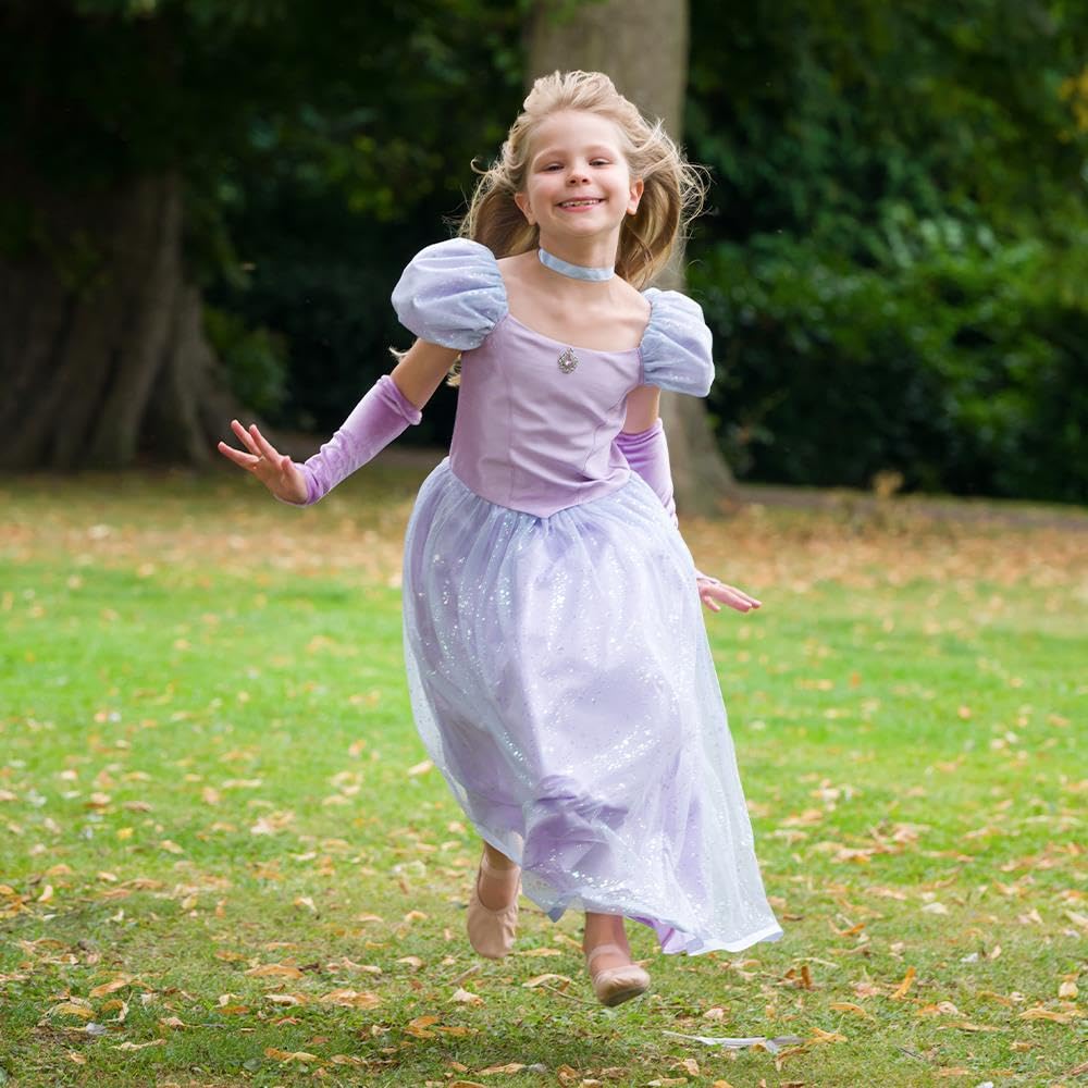 Pretend to Bee Princess Dresses, Ages 5-6, Dress Up Costumes for Kids, Cinderella, Rapunzel, Sleeping Beauty, Snow White, & The Little Mermaid