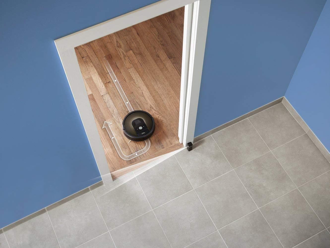 Dual Mode Virtual Wall Barrier for iRobot Roomba 6 7 8 9 Series(2 Pack)