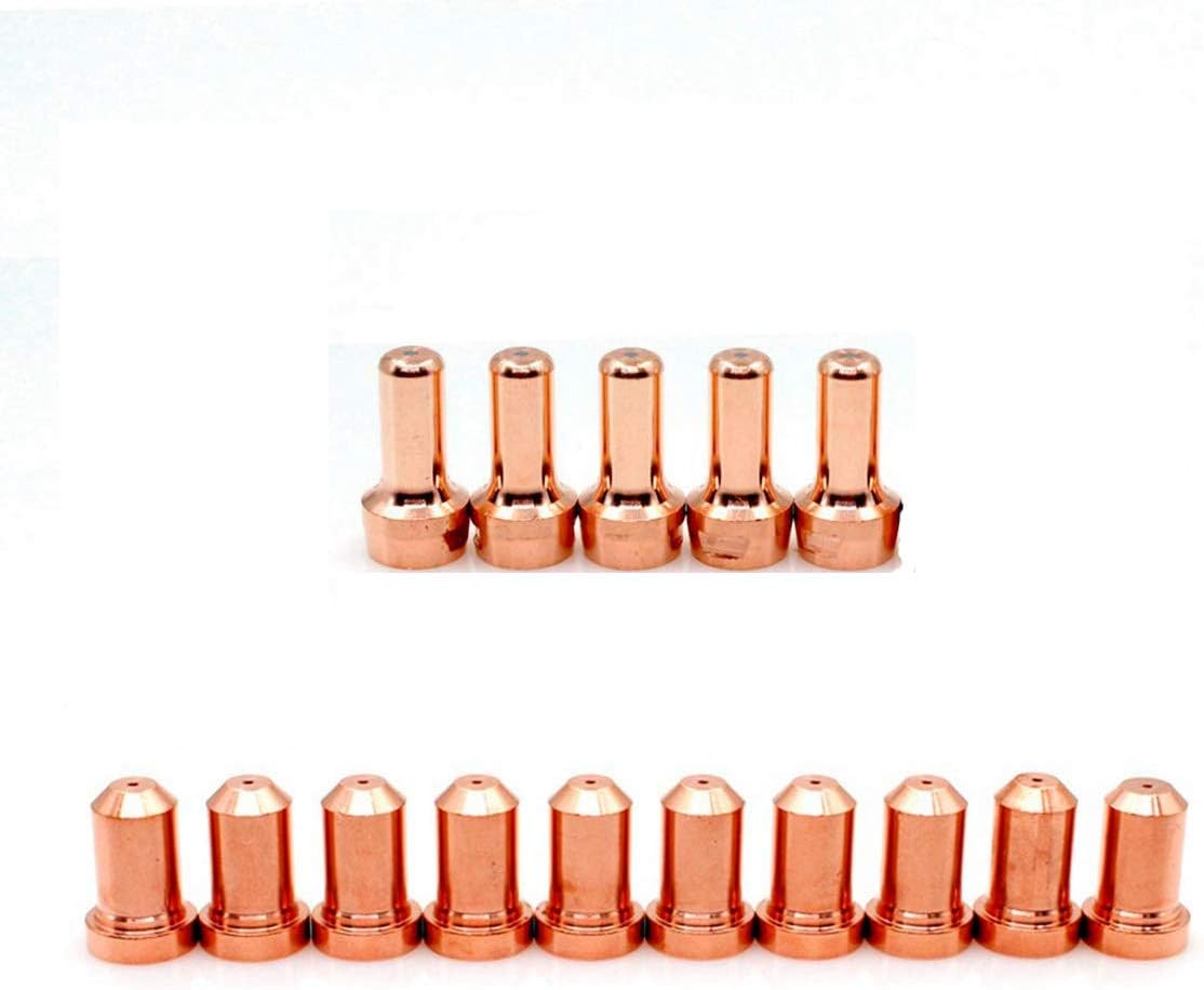 Electrode KP2844-1 Tip/Nozzle KP2844-3 Plasma Cutting Consumables Fit Lincoln LC65 Torch Qty-15