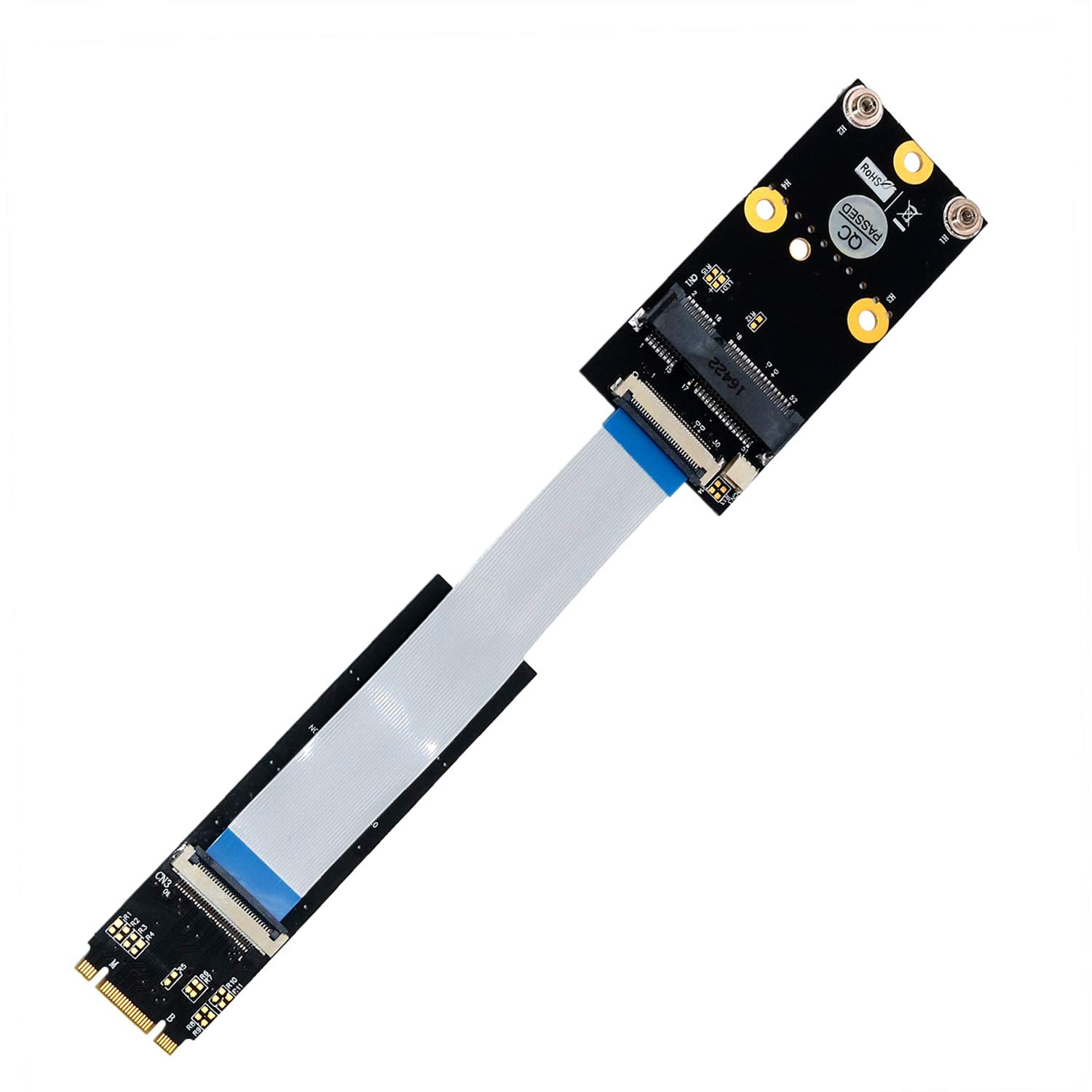 Amazon | JMT M.2 WifiアダプターM.2 NGFFキーB + MからミニPCI-E Wifi