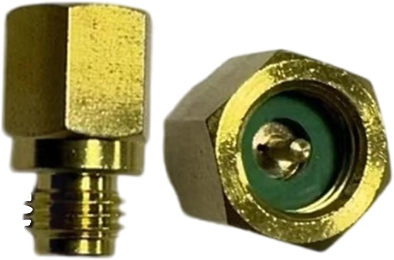 Heavy Duty Copper Refrigeration Bottle Fitting Connector Easy Installation Leak Air Conditioning Accessories Bottle Connector