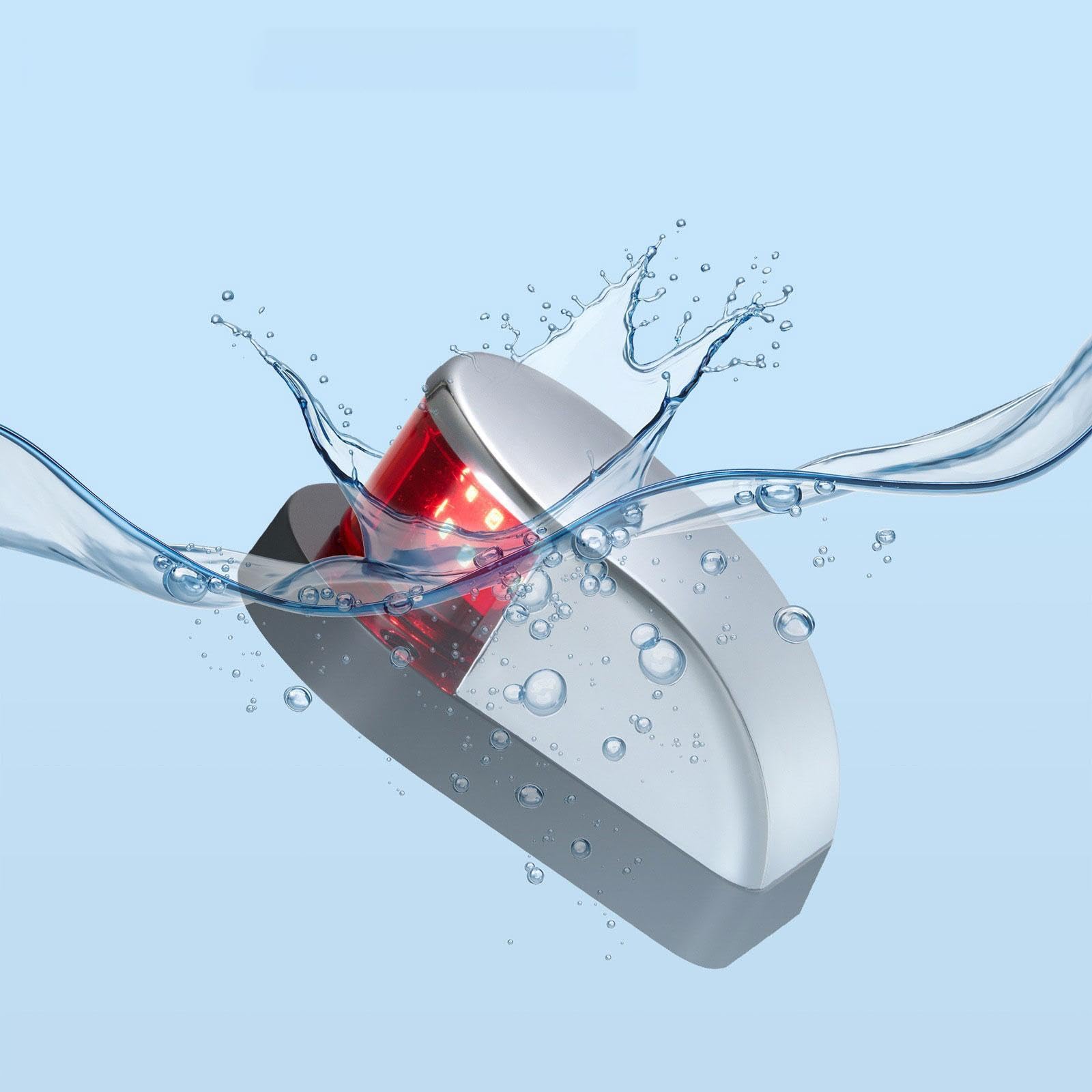Feu De Mast Yacht Oshhni Navigation Générique Green Rouge Practical Usure Feu Bateau Angle 225° 100 Lm