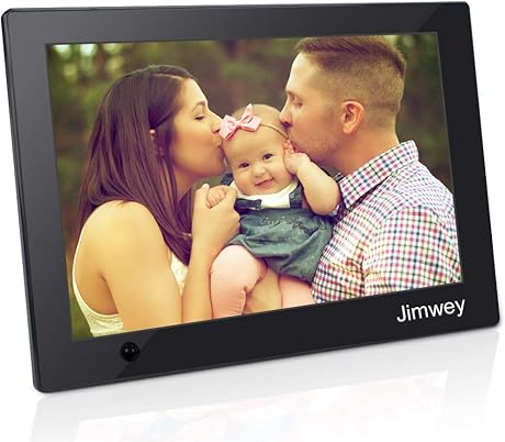 Jimwey Digitaler Bilderrahmen Zoll Elektronischer Fotorahmen
Werbeaufsteller fAr Video Musik Foto Wiedergabe mit Bewegungssensor
Digitaluhr Kalendar Wecker 1080P Display Automatische Diashow :
Digitale Bilderrahmen Jimwey Digitaler Bilderrahmen Zoll Elektronischer Fotorahmen
Werbeaufsteller fAr Video Musik Foto Wiedergabe mit Bewegungssensor
Digitaluhr Kalendar Wecker 1080P Display Automatische Diashow :
Digitale Bilderrahmen