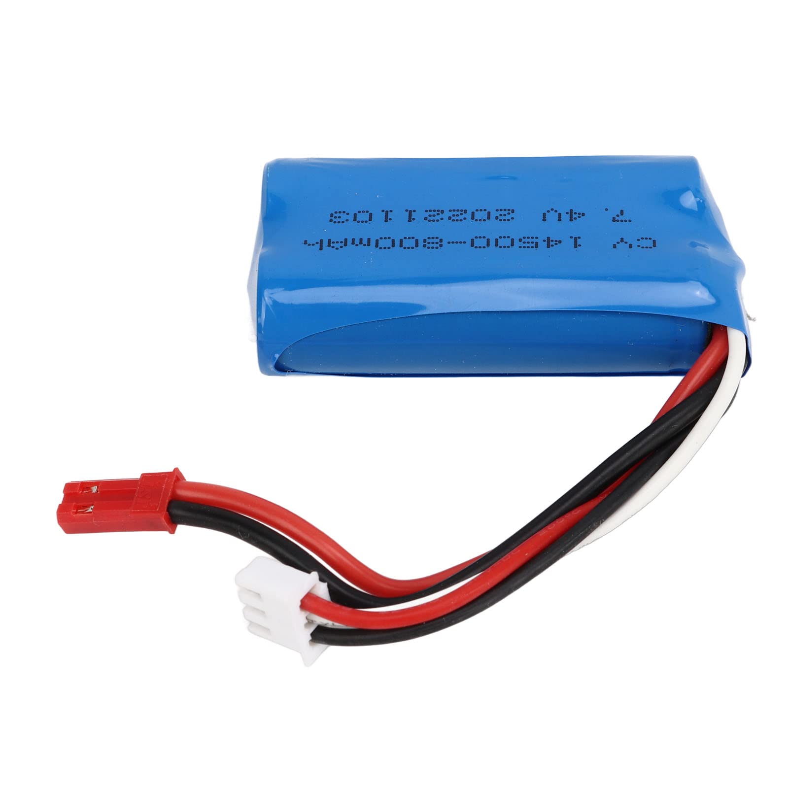 Muiltvoe RC Battery 7.4V 800MAh Li-ion RC LiPo Battery Replacement WL917 RC Toy