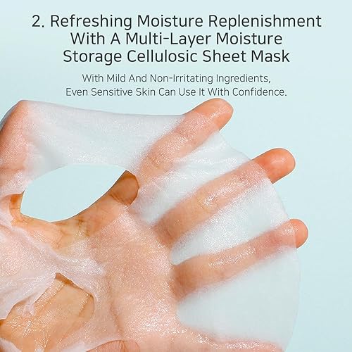 Miniatura 8 de APLB Glutatión Niacinamida Hoja Máscara 10pcs  LIPO GLUTA NIAC CEN 13.7% 0.85 FL.OZCuidado de la Piel Coreano, Hidratación profunda y calmante, Piel