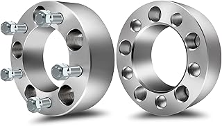 ECCPP 50mm Wheel Spacers 5x114.3mm 2" 5x4.5 to 5x4.5 87.1mm 1/2" fits for Liberty for Wrangler for Cherokee for Grand for Cherokee for Comanche