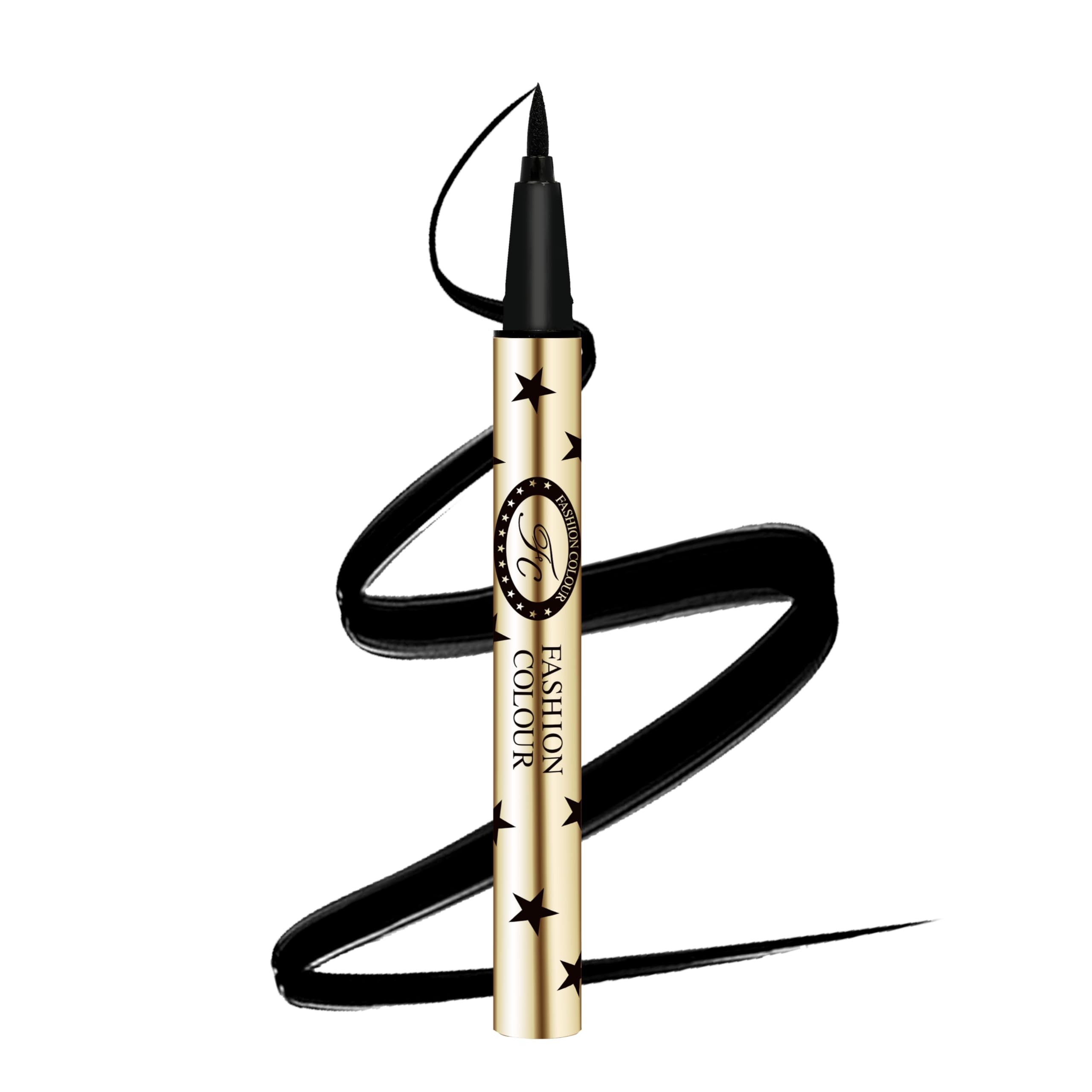 FASHION COLOUR HD Waterproof and Smudge Proof Sketch Eyeliner | Quick Drying Formula | Matte Finish | Eyeliner For Women | Felt Tip Applicator, Lasts Upto 24 Hr | Pack of 1-image-23