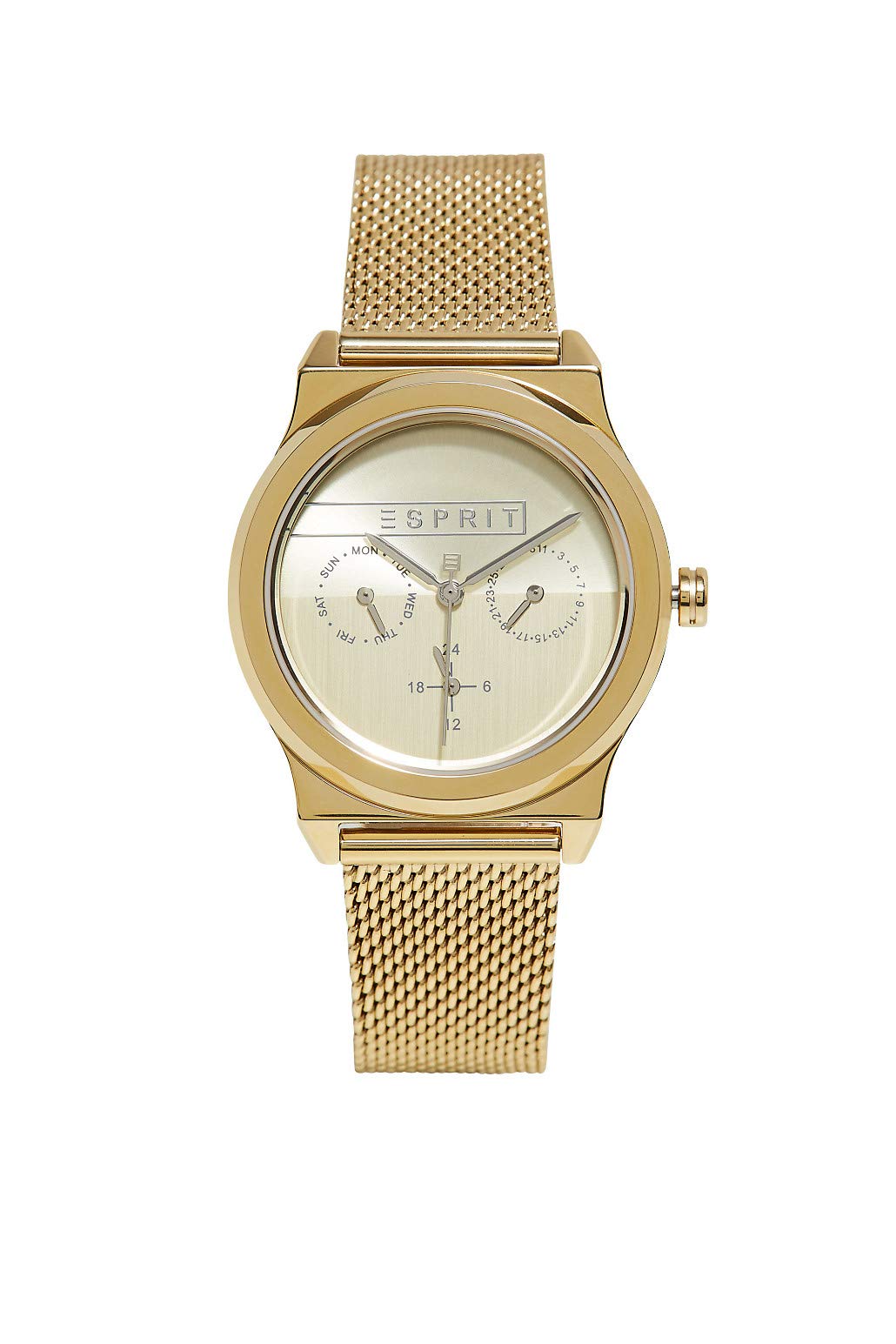 Esprit Analog Champagne Dial Womens Watch-ES1L077M0055 (B07N8ZTPQF) Amazon Price History, Amazon Price Tracker