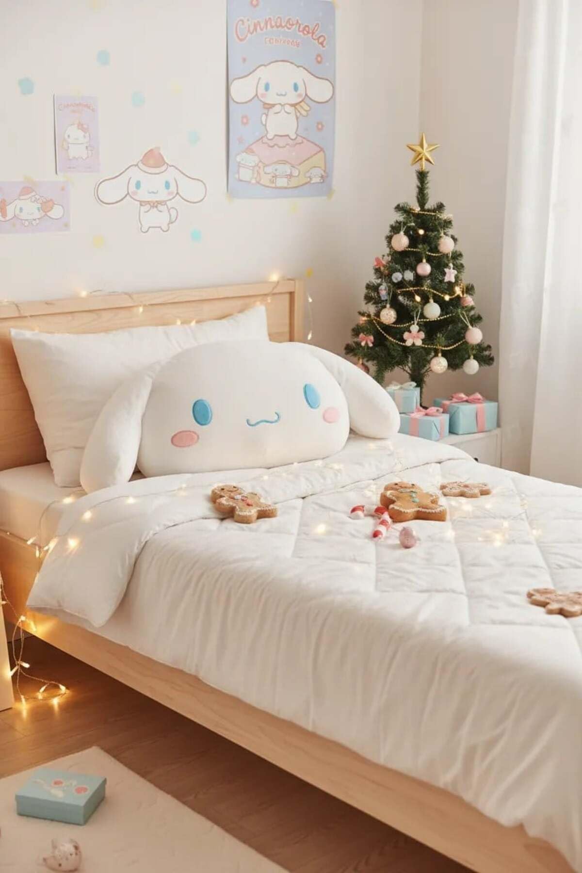 MINISO Lisanslı Cinnamoroll Ultra-Soft Yastık Çok Renkli 53x28 cm, 2022239010108