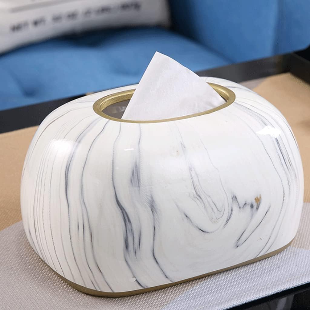 Pudełko na ręczniki， Ceramiczna osłona na pudełko chusteczki higieniczne, owalna(Oval Style 5)