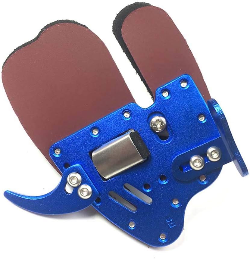 DECUT Left Hand Archery Finger Tab HOCKII Archery Finger Guard Protection Pad Glove Tab for Bow Finger Protector Arrow Accessory : Sports & Outdoors